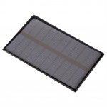 1,2 W 5 V mini kaasaskantav pol&uuml;kristalliline p&auml;ikesepaneel DIY toitemooduli laadija 110 * 69 mm