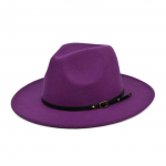 Dž&auml;ssim&uuml;ts, silindrim&uuml;ts, 3 neetiga tarvikud, &uuml;hev&auml;rviline silindrim&uuml;ts, meeste ja naiste lai villane m&uuml;ts, retro suur One Size lilla