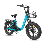 SAMEBIKE C05 Pro Elektrijalgratas 20 Laiad Rehvid L&auml;bitav E-jalgratas Naistele 500W Mootor 36V 13Ah Aku