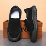 Meeste libisemiskindlad t&ouml;&ouml;jalatsid: Libisemine vabaaja, kulumiskindel, vedrudisain, ideaalne autojuhtimiseks ja t&ouml;&ouml;kaitseks. Size 43