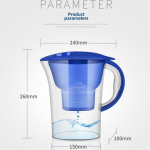 Majapidamises kasutatav veepuhastuskann aktiveeritud s&uuml;sinikfiltriga &ndash; Mugav k&ouml;&ouml;gi veefilter Water Filter Kettle