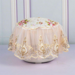 Ruudukujuline tolmukindel riidest kate tolmu blokeeriv pitskate k&ouml;&ouml;giklaasist &uuml;mmargune r&auml;tik round