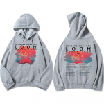 Imagine Dragons Loom Tour 2025 kapuutsiga meeste hiphopb&auml;ndi pusad, unisex t&auml;navariietus, fliisist mugavad pehmed dressipluusid L