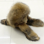 Naturaalsest k&auml;hrikukarvast m&uuml;tsid naistele Talvised bomber-trapper-m&uuml;tsid Paksud kohevad k&otilde;rvaklapiga sabaga m&uuml;tsid One Size