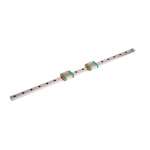 1 tk 450 mm MGN12 miniatuurne lineaarne juhtsiin 12 mm laius 2 tk MGN12B liugplokid