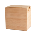 Kodumaine naturaalne seedripuu leivakast Leivakast S&auml;ilitusn&otilde;u Puidust hoiukonteiner Hoiukast L&otilde;ikelaud Valmistatud Jaapanis Toidu hoiustamine Stiilne leivakast