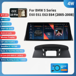Ossuret 2din Android Auto Raadio Multimeedia Video M&auml;ngija BMW 5. seeriale E60 E61 E63 E64 3. seeriale E90 E91 E92 E93 Stereo GPS Intelligentne Carplay 4G RDS 4W 4G 32G