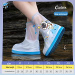 Beimei laste veekindlad libisemiskindlad vihmasaapakatted poistele ja t&uuml;drukutele - vastupidavad ja paksud, ideaalsed vihmaseks ilmaks. L (27-29)