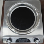 Gropa Elektripliit Keraamiline Induktsioonpliit Kodu Tee ja Vee Soojendamiseks 220V EU Plug black