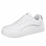 Vabaajajalatsid Valged Naiste Spordijalatsid Kulumiskindlad Hingavad Naiste Lamedad Paelkingad Tennise Tossud Zapatillas Mujer 36