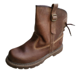 Meeste Saapad Keskmise S&auml;&auml;rega L&auml;&auml;ne Kauboi Mootorrattasaapad Meeste S&uuml;gis V&auml;lisnahk Totem Keskmise S&auml;&auml;rega Saapad Retro Disainitud Meeste Kingad 9.5 brown