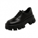 Naiste Briti stiilis nahast kingad Kevad-s&uuml;gis kingad K&otilde;rgendatud paksu p&otilde;hjaga platvormkingad naistele 34