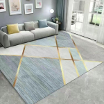 Moodne minimalistlik elutoavaip Lihtne hooldada Diivani ja kohvilaua vaip Majapidamises kulumiskindel ja libisemiskindel vaip 140 * 200Cm