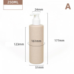 Vahutav Seebidosaatorid T&auml;idetavad Pudelid &Scaron;ampoon Du&scaron;igeel 250Ml~500Ml K&auml;teseebidosaator Plastikust Kreemseep Vannituppa as the picture