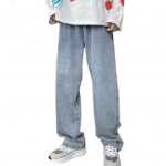 Meeste vabaaja teksad Elastne pingutusn&ouml;&ouml;r v&ouml;&ouml;koht lai jalg Denimp&uuml;ksid taskud disain High Street Stiil vabaaja p&uuml;ksid t&auml;navar&otilde;ivad M