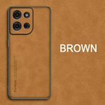 &Uuml;mbris Motorola Moto Edge 60 Fusionile Luksuslik lambanaha nahast telefoni&uuml;mbris Moto Edge60 Stylus 60 Pro 50Fusion Edge50 jaoks Matt silikoon For Edge 60 pro pruun