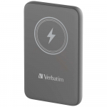 Verbatim Powerbank Indukcyjny `N` Go 15W10000Mah Wireless Magnetic Szary/Grey 32249