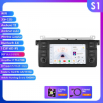 Ossuret 7-tolline 8G 128G AI-h&auml;&auml;lega 2DIN Android Auto raadio BMW 3 E46 M3 318 320 325 330 335 jaoks Carplay 4G NET Auto multimeedia GPS Intelligentne auto raadio S1 8Core 3G 32G