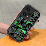 Pehme silikoonist ruudukujulise redeliga printimismustriga telefoni korpus, t&auml;iskaanega kaamera p&otilde;rutuskindel kaitse kummist &uuml;mbris Xiaomi Redmi jaoks Redmi K50 Pro valge