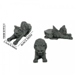 Loomade taimepoti jala lillepoti tugi Vaigu k&auml;sit&ouml;&ouml; kaunistuste komplekt, 3 &otilde;ues aiapoti istutusmasina jalgade istutusmasina tugi