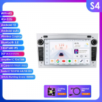 Hizpo Android 14 Autoraadio DSP Traadita Carplay Auto Opel Astra H J 2004 Vectra Vauxhall Antara Zafira Corsa C D Vivaro Meriva Veda jaoks S S4 8Core 4G 32G