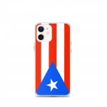 Coque T&eacute;lephone Drapeau Porto Rico &ndash; iPhone 12 mini