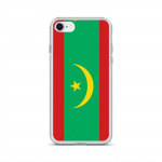 Coque iPhone &ndash; Mauritanie &ndash; Drapeau officiel &ndash; Supp &ndash; Mitmev&auml;rviline &ndash; &Uuml;hilduv iPhone 8