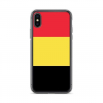 Coque T&eacute;lephone Drapeau Belgique &ndash; iPhone X