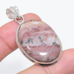 Natural Dolomite Gemstone 925 Sterling Silver Jewelry Pendant 1.97 g2e15