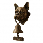Retro Koera Tere tulemast Uksekell Esiku Ukse Kutsika Pea Kaupmehe Kell Kodu Kontori Sissep&auml;&auml;su Dekoratiivne Kell Lemmikloomas&otilde;bra Kingitus E