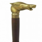 Antiikstiilis Viktoriaanlik Vanaaegne Disainer Messingist K&auml;epidemega Kepp Puidust Jalutuskepp M aero