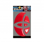 HASEPRO maagiline kunst [p&auml;risv&auml;rviline embleem] (Eesmine / Tagumine Embleem) Toyota 3 (Punane) RET-3R punane