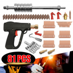 81tk Automaatne roostevabast terasest m&otilde;lgieemaldaja komplekt Auto kere punktkeevitusmasin Kinnituskeevitus