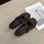 Naiste Kingad Madala Suuga Ballerina Kingad &Uuml;hev&auml;rvilised Slip-on Kingad Maani Kingad Naiste Kingad Pehme Tald Vabaaja Punased &Uuml;ksikud Mokassiinid 35 kohv