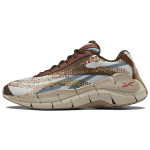 Jurassic World x Reebok Zig Kinetica 2.5 Atrociraptors Unisex Tossud Tan Stark-Grey Peat-S18-R HQ6263 41