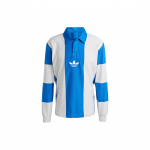 Adidas Originals Trefoil Hack Rugby pikavarrukaga polo s&auml;rk Meeste topid Sinine IM4584 S