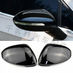 L&auml;ikivmust Peeglikate Volkswagen Golf 8 MK8 GTE GTD GTI jaoks No assist gloss black rearview mirror shell