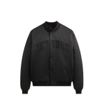Kith X New York Knicks koost&ouml;&ouml; FW24 Moodne Mugav &Uuml;he n&ouml;&ouml;biga Kirjaga Pikkade varrukatega Piloodijakk Meeste jakid Must KHM010694-001 XS