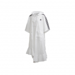 Adidas Originals J Koo kapuutsiga triibuline pikk keep naiste &uuml;ler&otilde;ivad valge FT9871 S