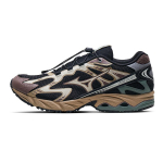 Mizuno Wave Solar V2 Retro Trend Funktsionaalsed libisemiskindlad kulumiskindlad toetavad k&otilde;rged vabaaja jooksujalatsid Unisex toss Must D1GH231809 36