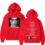 FUNNY Little FEARS Album 2025 Damiano David Kahepoolselt Tr&uuml;kitud Huppar Meeste Mood Pullover &Uuml;le suuruses Fliis Vabaaja Huppar S