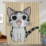 Chis Sweet Home Varjud Kodu Interj&ouml;&ouml;ri Kardinad Elutuppa T&uuml;ll Magamistuppa Pimendav Kardin Vahesein Halloweeni Dekoratsioon W50xH70cmx2pcs-CL