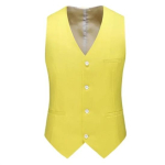 Luksuslik Meeste Pulmat&uuml;ll Uus Mood Mehelik Kitsas &Uuml;hev&auml;rviline &Auml;ri-Kontori Suur Suurus Ametlik T&uuml;ll Mehed H&auml;rrasmees 5XL yellow