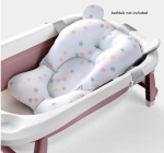 Beebi vanniiste tugimatt du&scaron;&scaron;i ohutusvanni matt vasts&uuml;ndinu vanni lamamistool imiku libisemisvastane pehme mugavuskeha padi beebiasjad