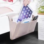 Vildist Voodi&auml;&auml;rne Hoiukorraldaja Libisemisvastane Voodi&auml;&auml;rne Kott Voodi Diivani K&uuml;ljetasku Rippuv Diivani Hoiukott Voodihoidja Taskutega Diivanile beež