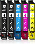 Cartouches Compatibles - Epson N&deg; 405XL - Pack de 5 - Multi-couleurs - Jet d'encre