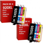 Pack de 8 Cartouches Compatibles HP 920 XL OfficeJet 6000, 6500/E709/E710/Wireless, 6500A,/Plus, 7000/Wide , 7500A/Wide , E710A/N