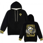 N M&otilde;rva droonid Cosplay Kapuutsiga pusa Meeste Talvine Fliisist Kapuutsiga Pusad Pikkade varrukatega Lahtine Taskuga Unisex T&auml;navar&otilde;ivad Hip Hop Meeste Topid S