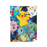 Armas Multikas Manga Pokemoniga Fliisist Viska Tekk Tekid Voodi Kontori jaoks &Uuml;lipehme Pl&uuml;&uuml;sist &Otilde;huke Tekk, 30x40in