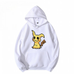 Pok&eacute;mon Mimikyu Nostalgiline Pikselstiilis Puuvillane Huppar Meestele ja Naistele S&uuml;gis ja Talv Uus Harajuku Trend L&otilde;tv Vabaaja Kampsun Topp S